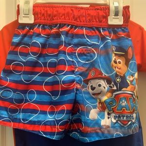 Paw patrol swim trunks